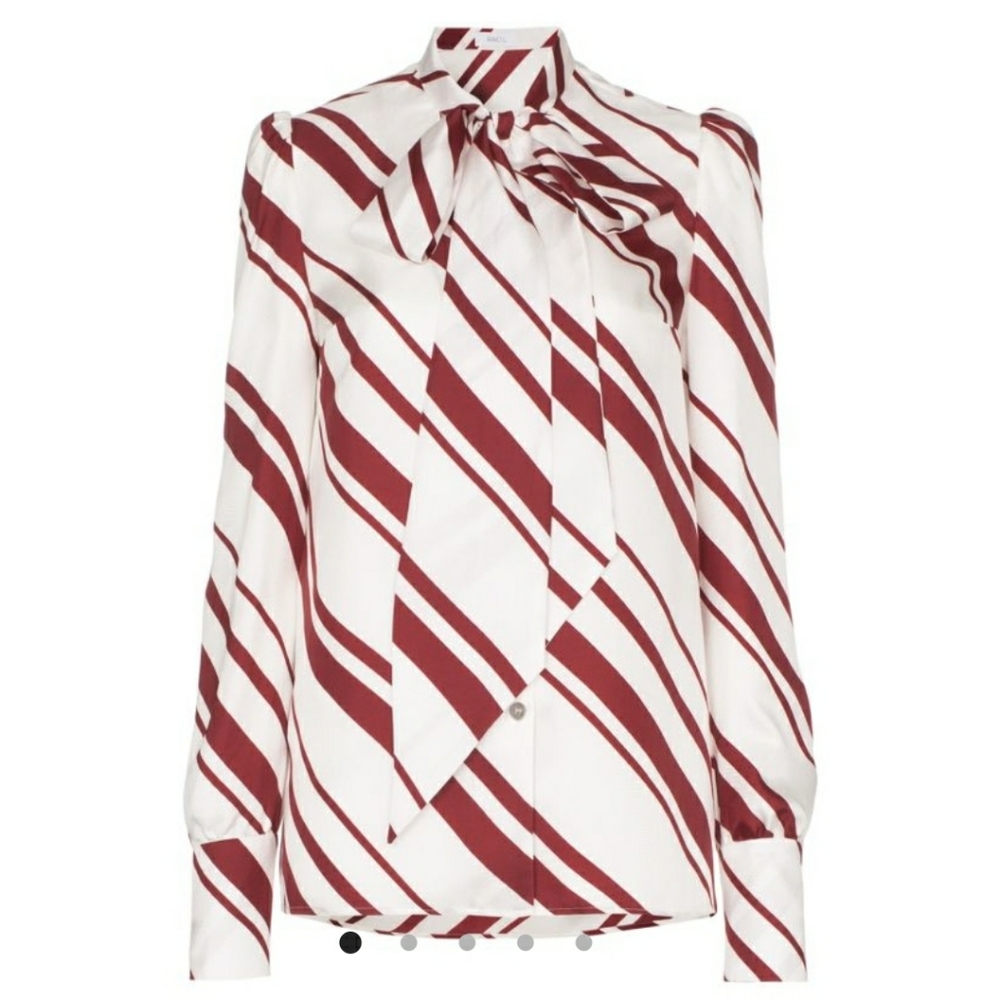 Racil Agata silk pussy-bow blouse